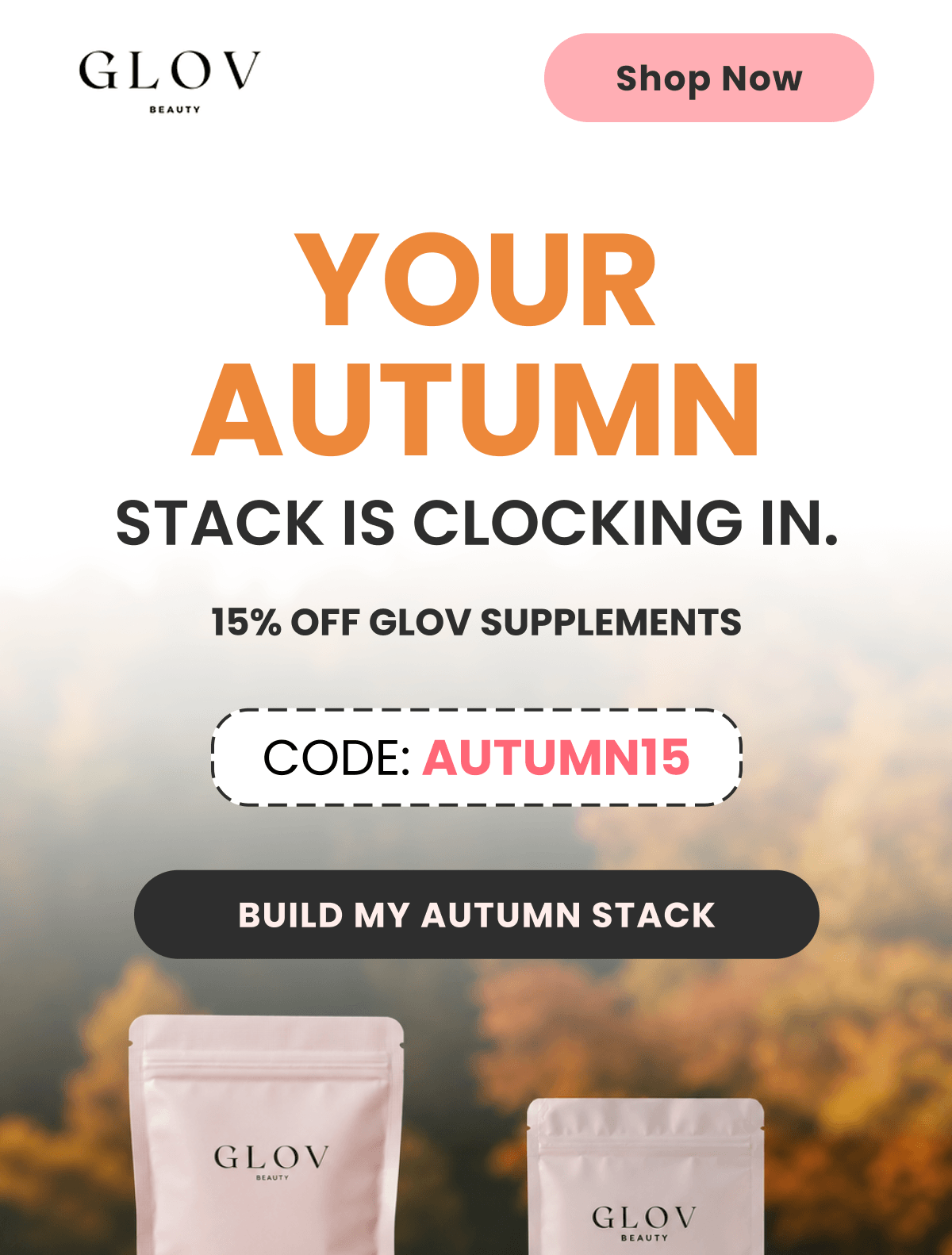 YOUR AUTUMN STACK IS CLOCKING IN.