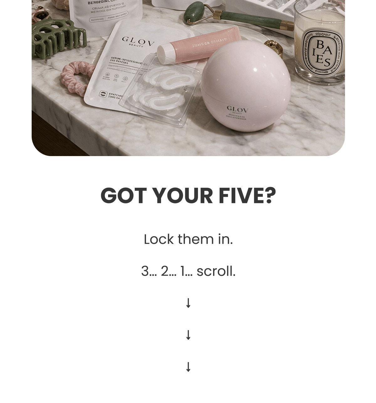 GOT YOUR FIVE?