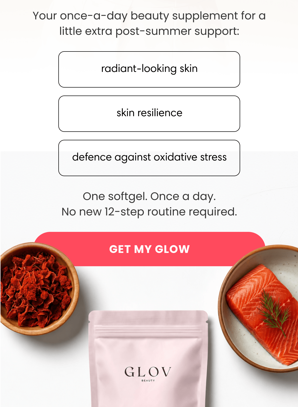 Your once-a-day beauty supplement for a little extra post-summer support:
