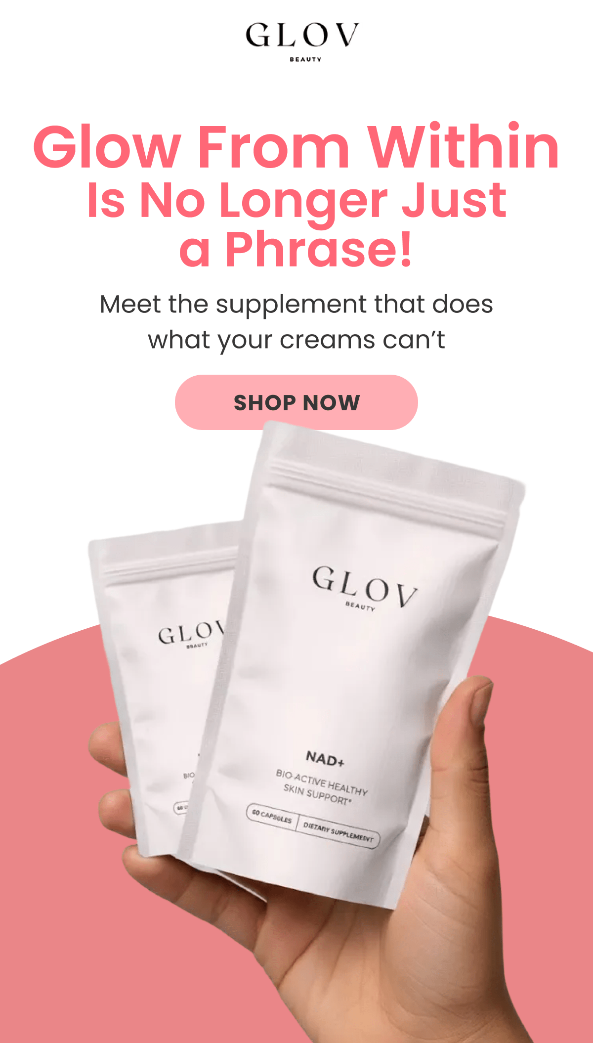 Glow From Within Is No Longer Just a Phrase! Meet the supplement that does what your creams can't