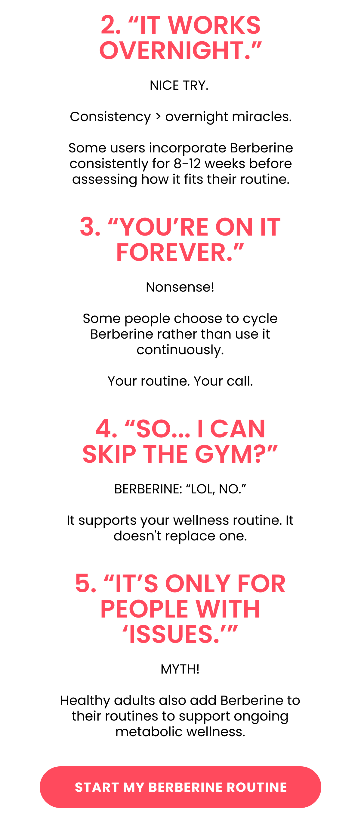 2. “IT WORKS OVERNIGHT.”