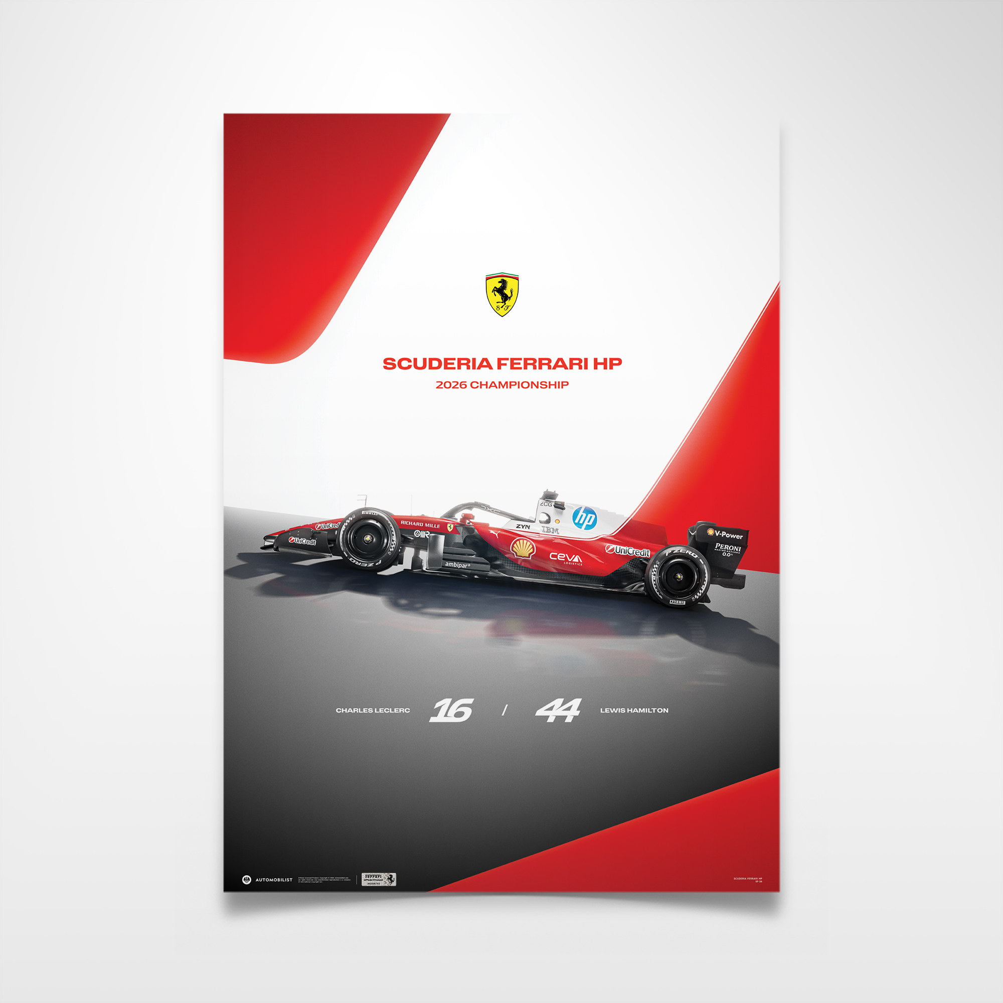 Scuderia Ferrari HP | SF-26 | Official Poster