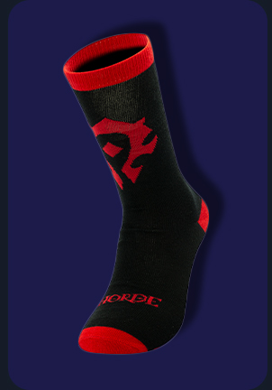 World of Warcraft Horde Socks