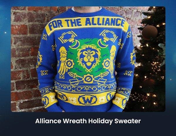 Alliance Wreath Holiday Sweater