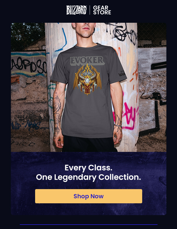 Blizzard Gear Store | Every Class. One Legendary Collection. | Shop Now