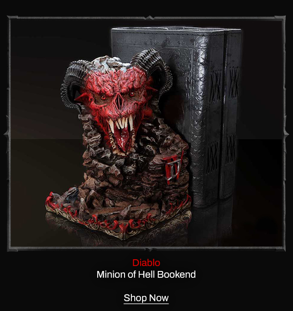 Diablo Minion of Hell Bookend | Shop Now