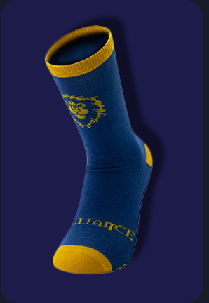 World of Warcraft Alliance Socks