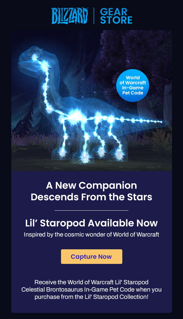 Lil’ Staropod Available Now | Capture Now