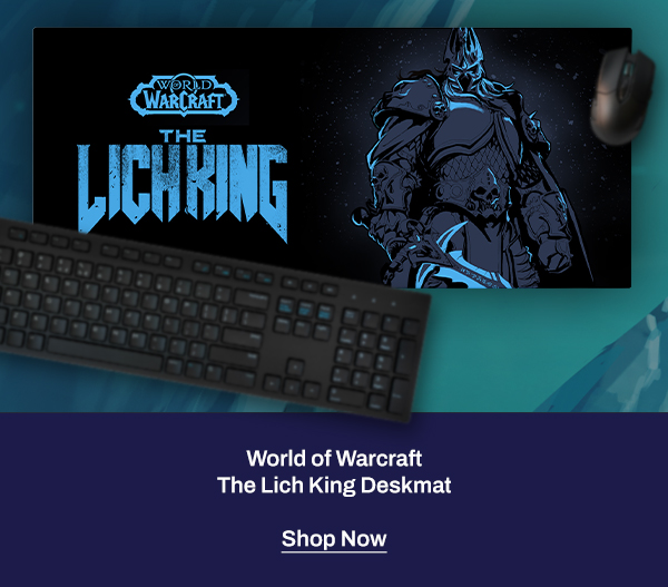 World of Warcraft The Lich King Deskmat | Shop Now