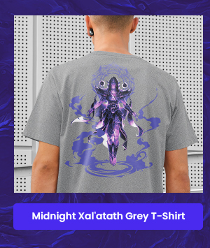 Midnight Xal'athath Grey T-Shirt