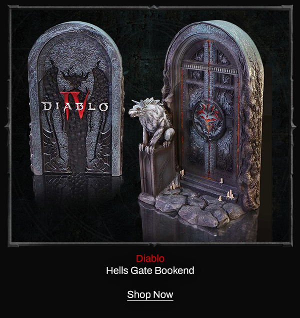 Diablo Hells Gate Bookend | Shop Now