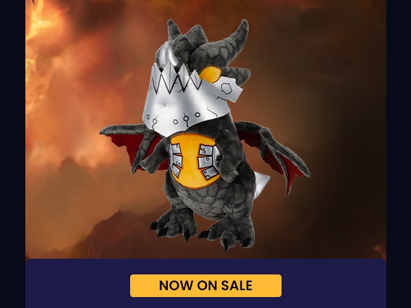 Now On Sale | Deathwing Now $20 | Bring Home the Most Powerful & Adorable Plush Now | Shop Now