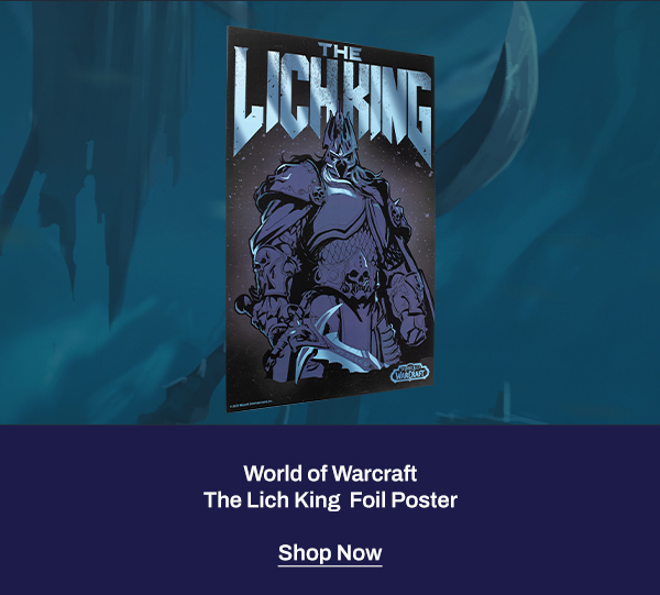 World of Warcraft The Lich King Foil Poster | Shop Now