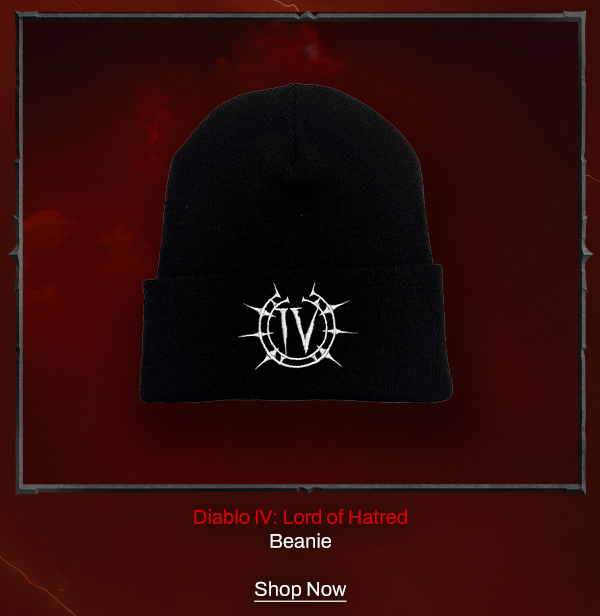 Diablo IV: Lord of Hatred Beanie | Shop Now