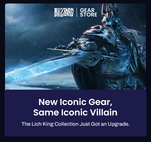 New Iconic Gear, Same Iconic Villain  The Lich King Collection Just Got an Upgrade