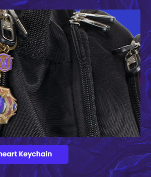 Midnight Darkheart Keychain