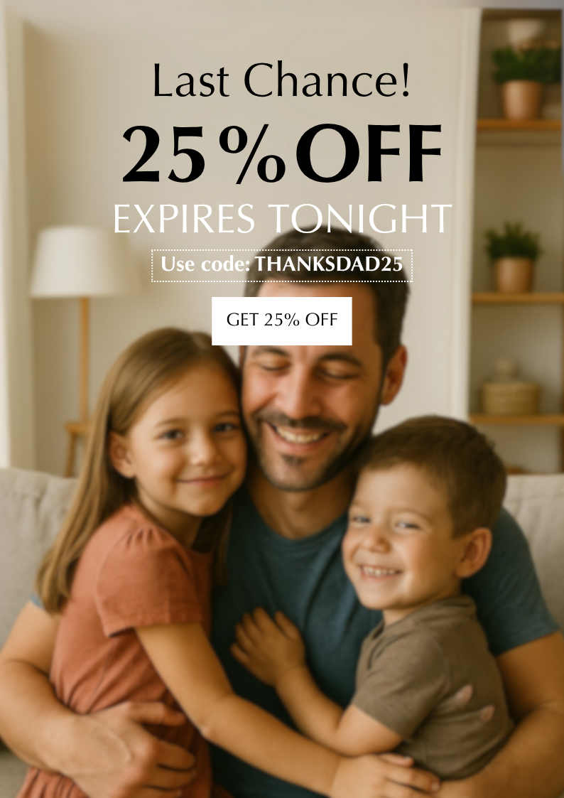 Last Chance! 25% OFF EXPIRES TONIGHT