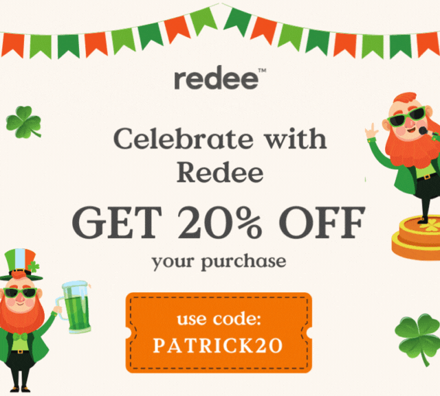 Celebrate St Patrick's Day with Redee 🎉 Redee Patch