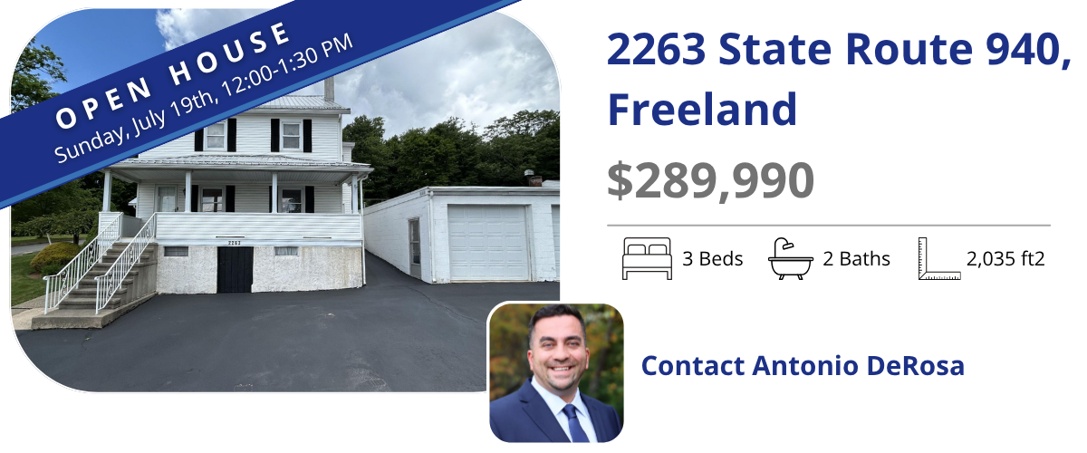 open house 2263 state route 940