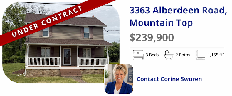 homes for sale in mountain top