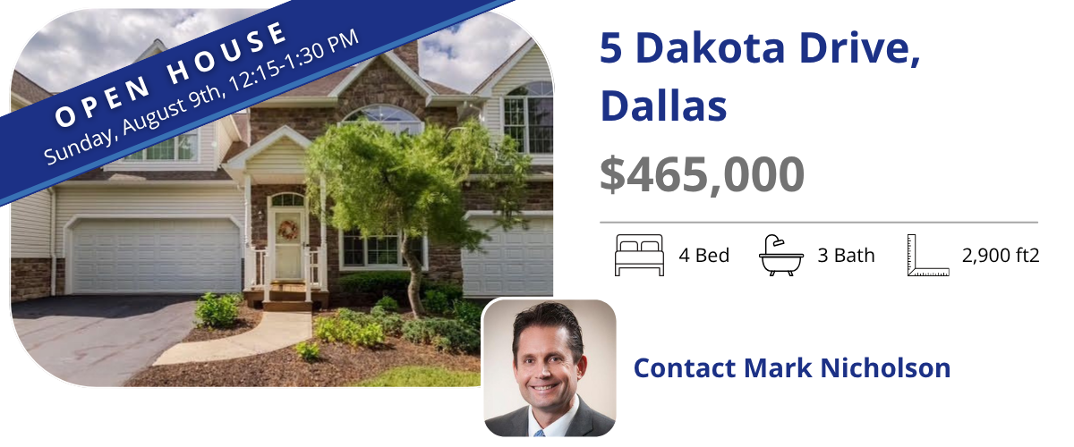 open house 5 Dakota dr
