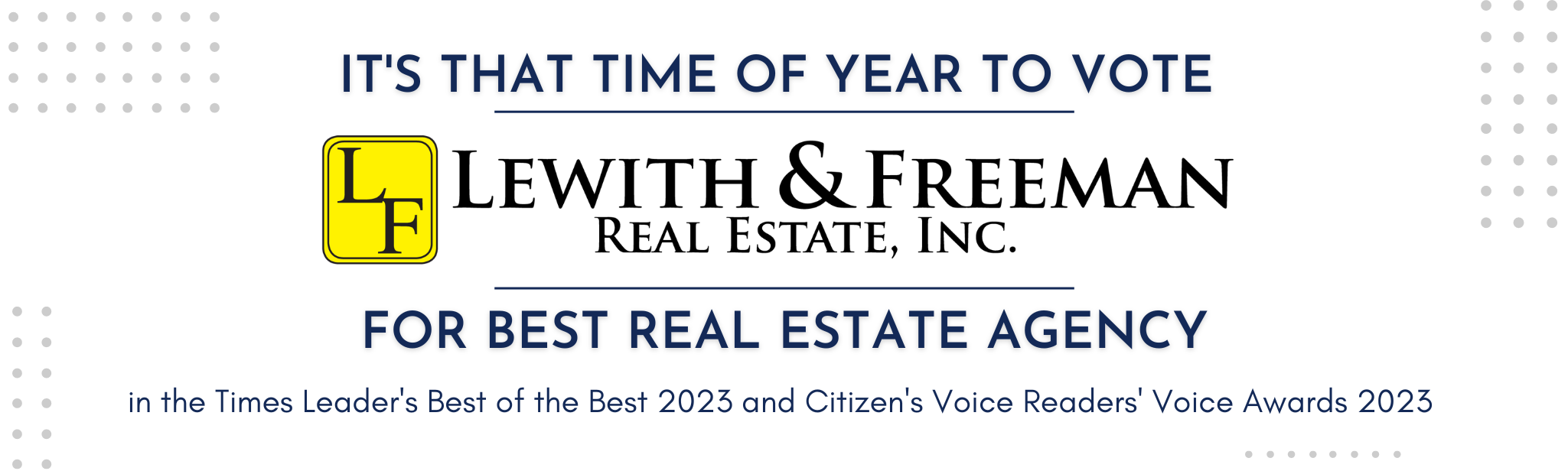 Realtor Votes Lewith & Freeman Real Estate Inc.