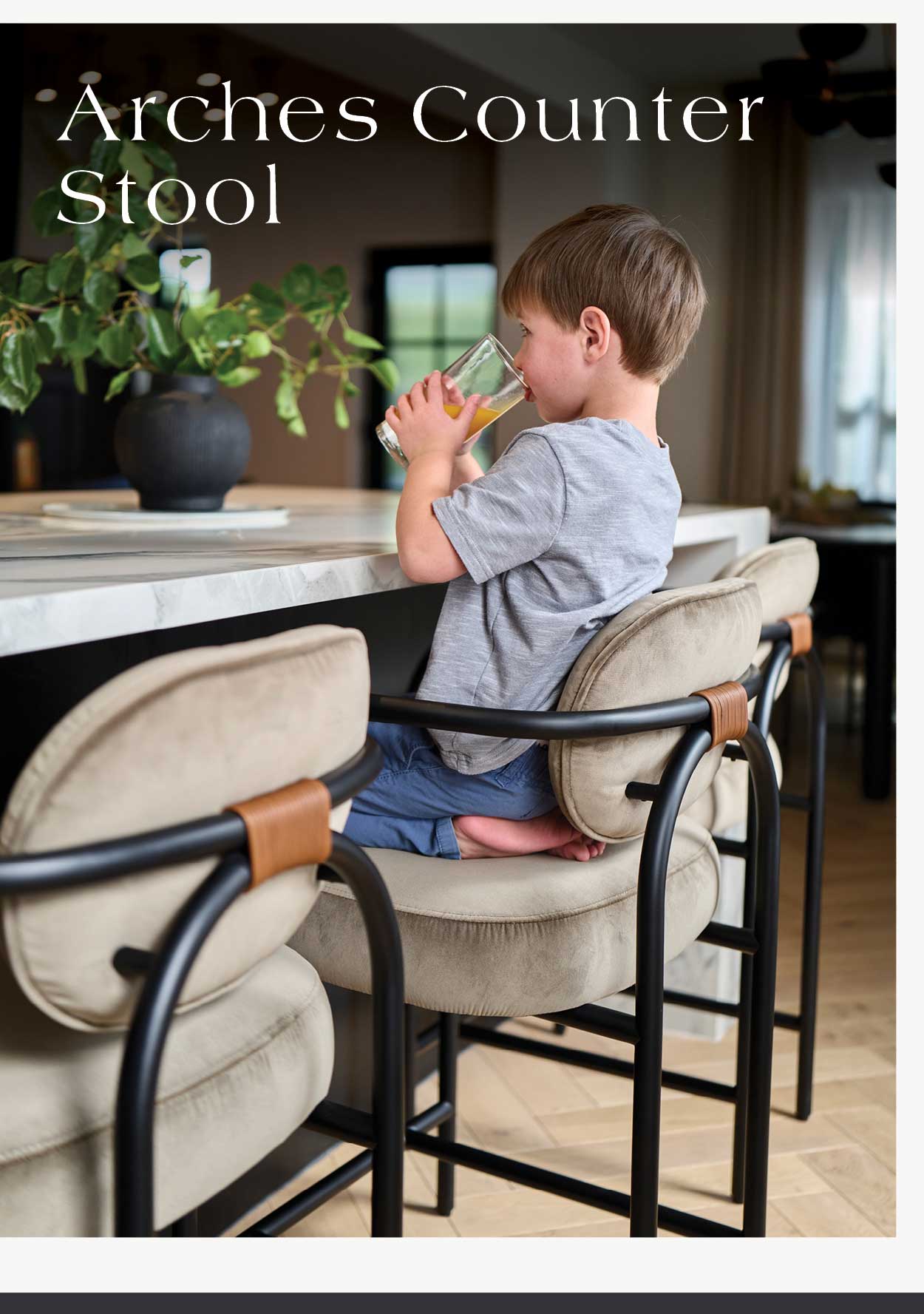 Arches Counter Stool 
