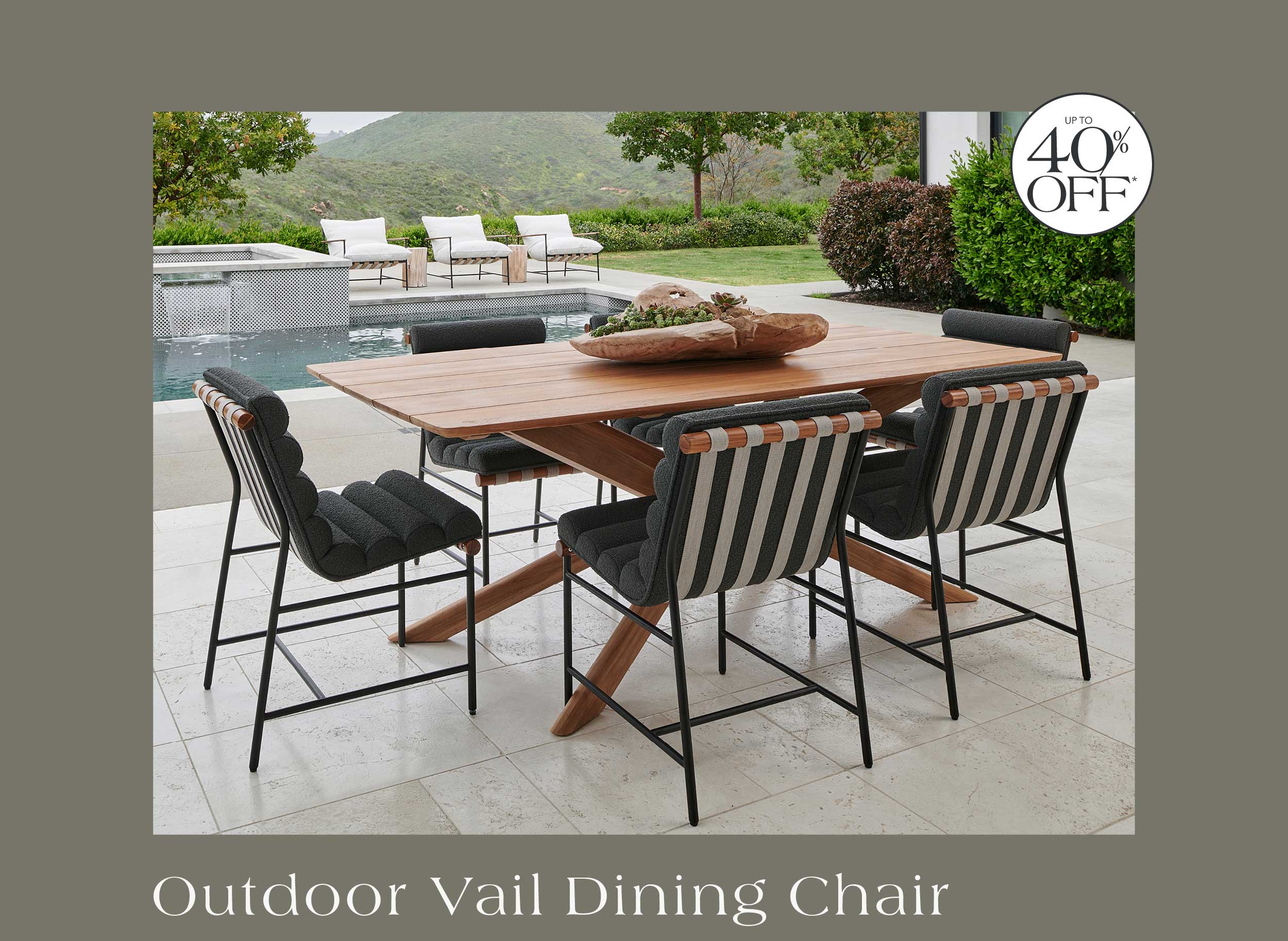 Outdoor Vail Dining Chair 