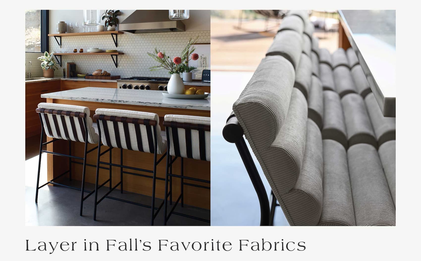 Layer in Fall's Favorite Fabrics 