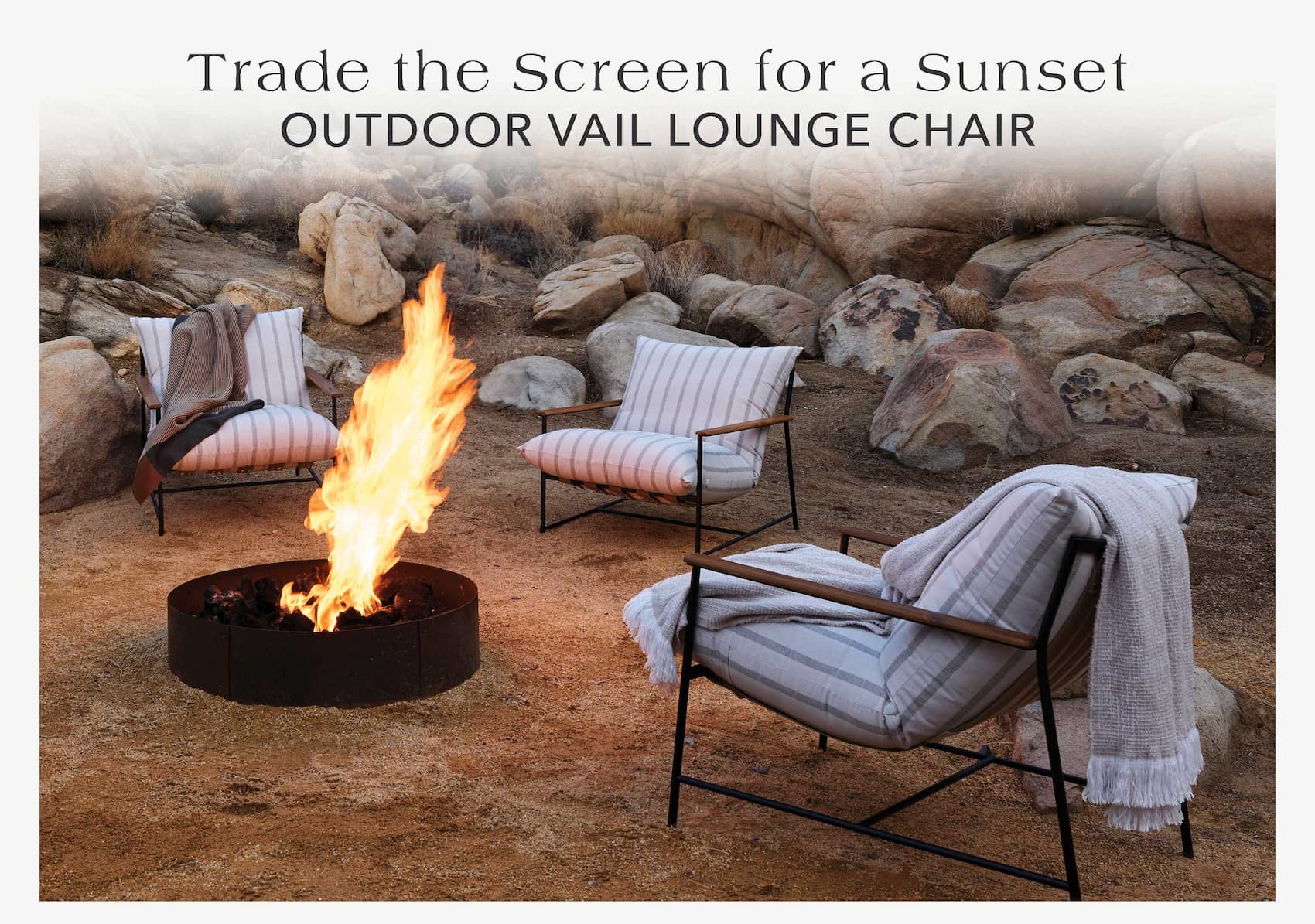 Trade the Screen for a Sunset - Outdoor Vail Lounge Char
