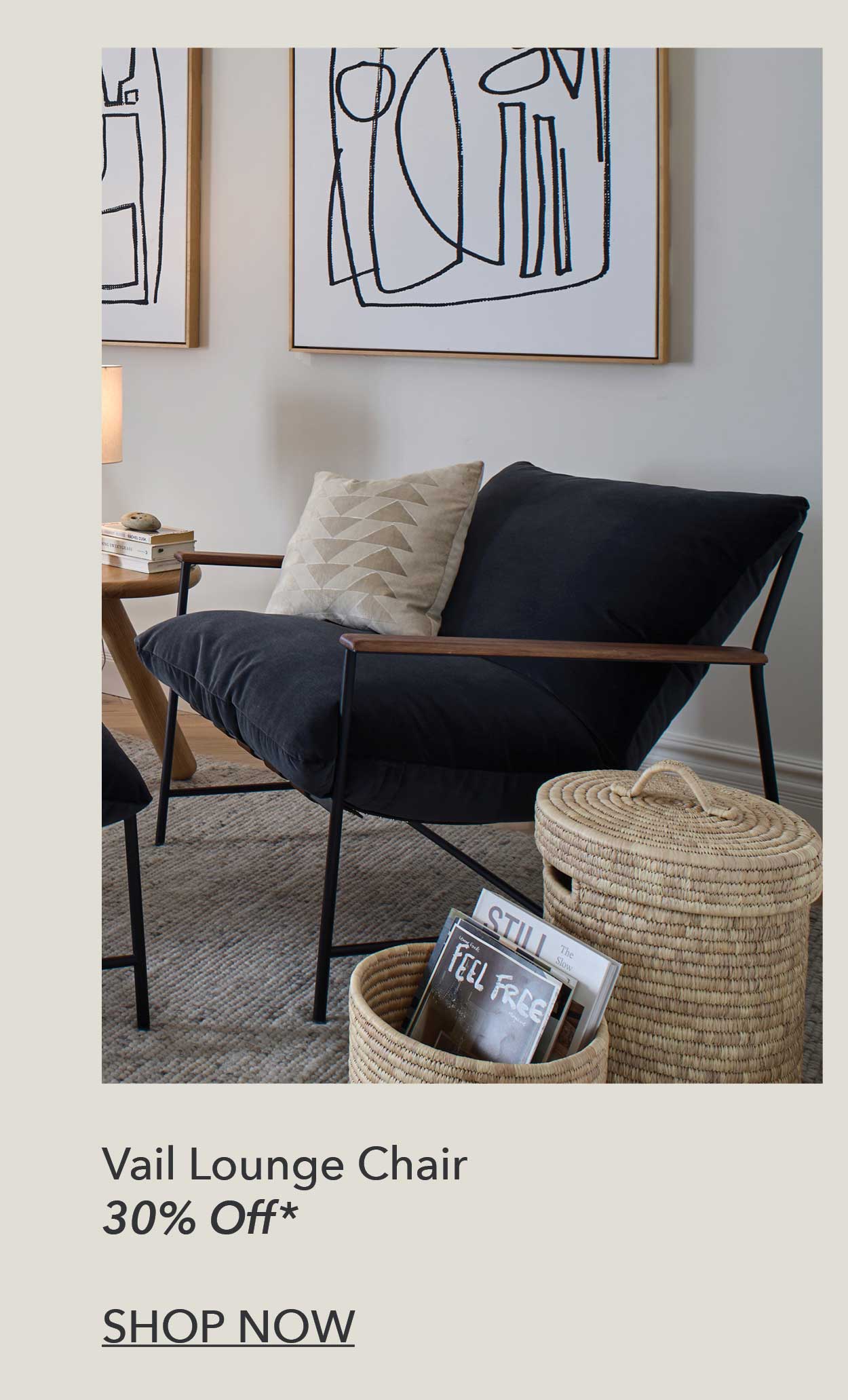 Vail Lounge Chair 30% Off* 