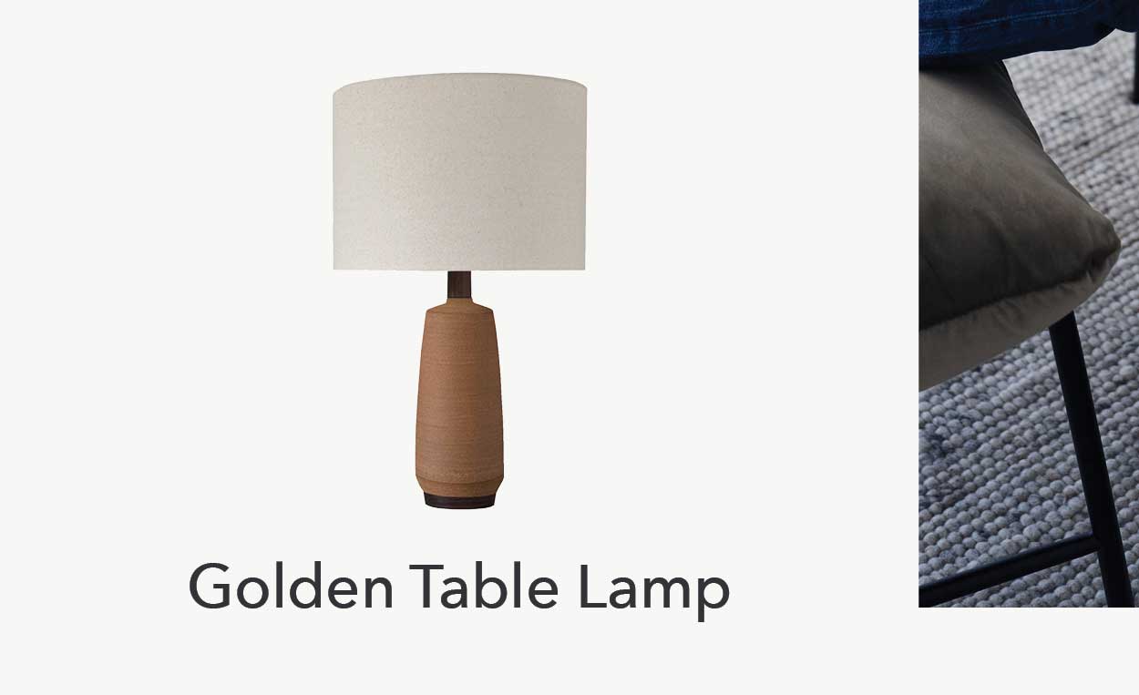 Golden Table Lamp