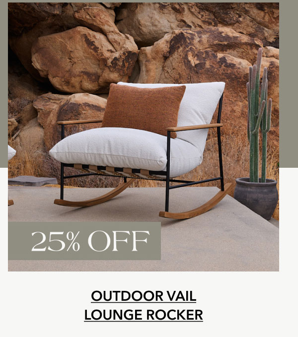 Outdoor Vail Lounge Rocker 