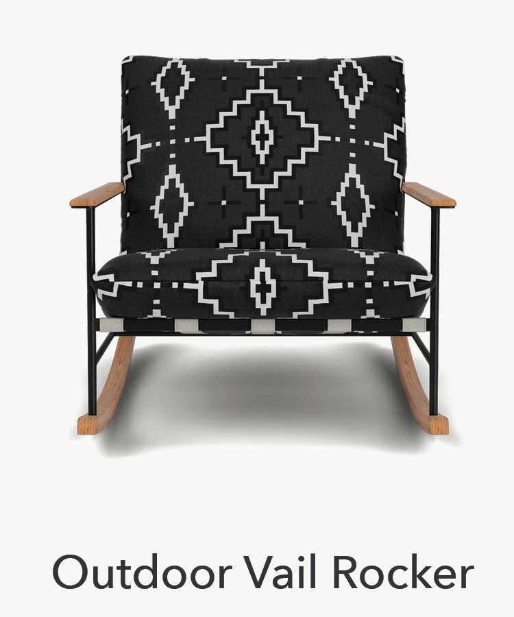 Outdoor Vail Lounge Rocker