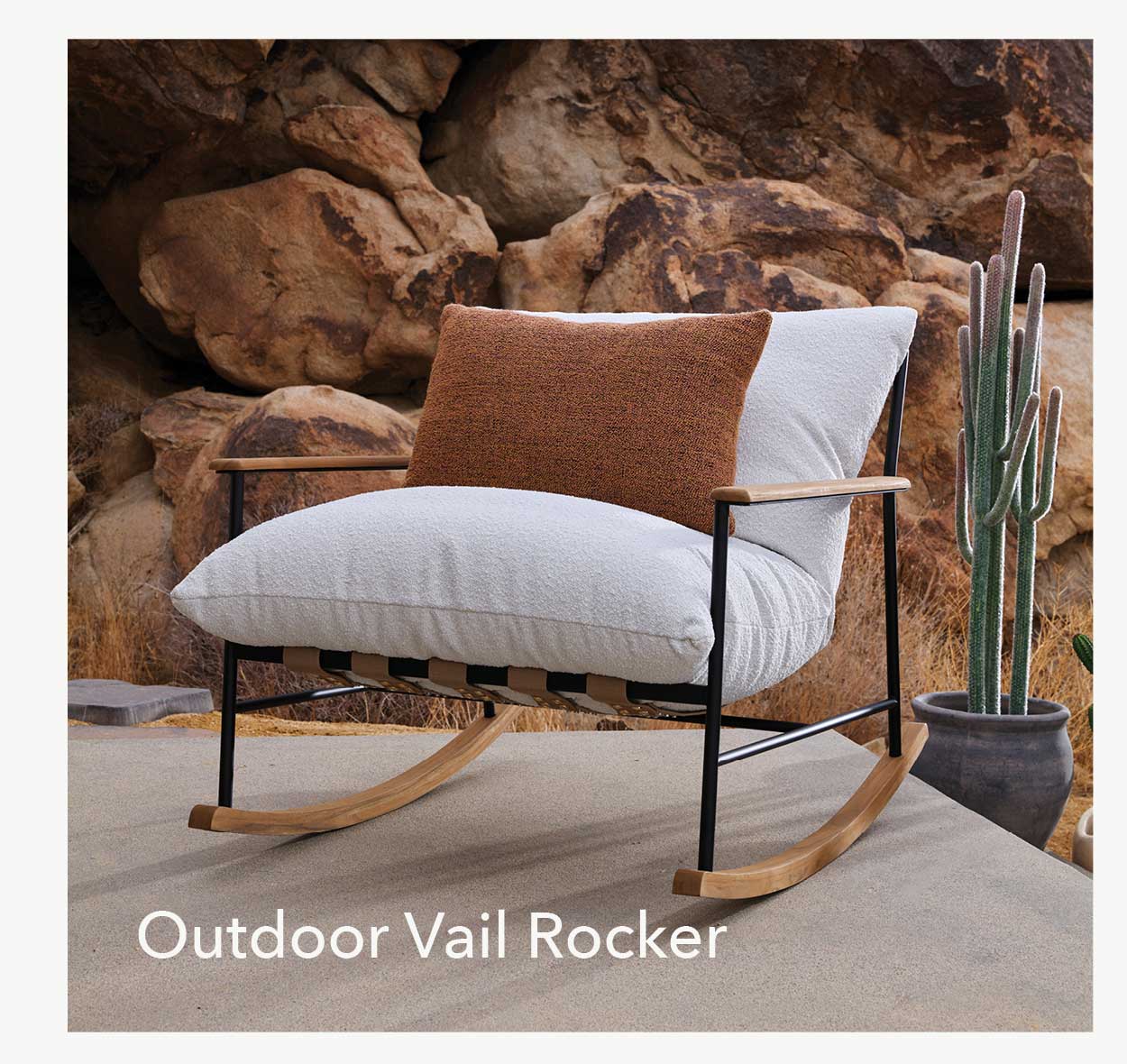 Outdoor Vail Lounge Rocker