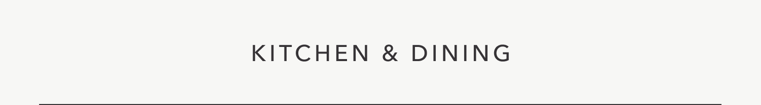 Kitchen & Dining
