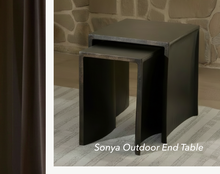 Sonya Outdoor End Table