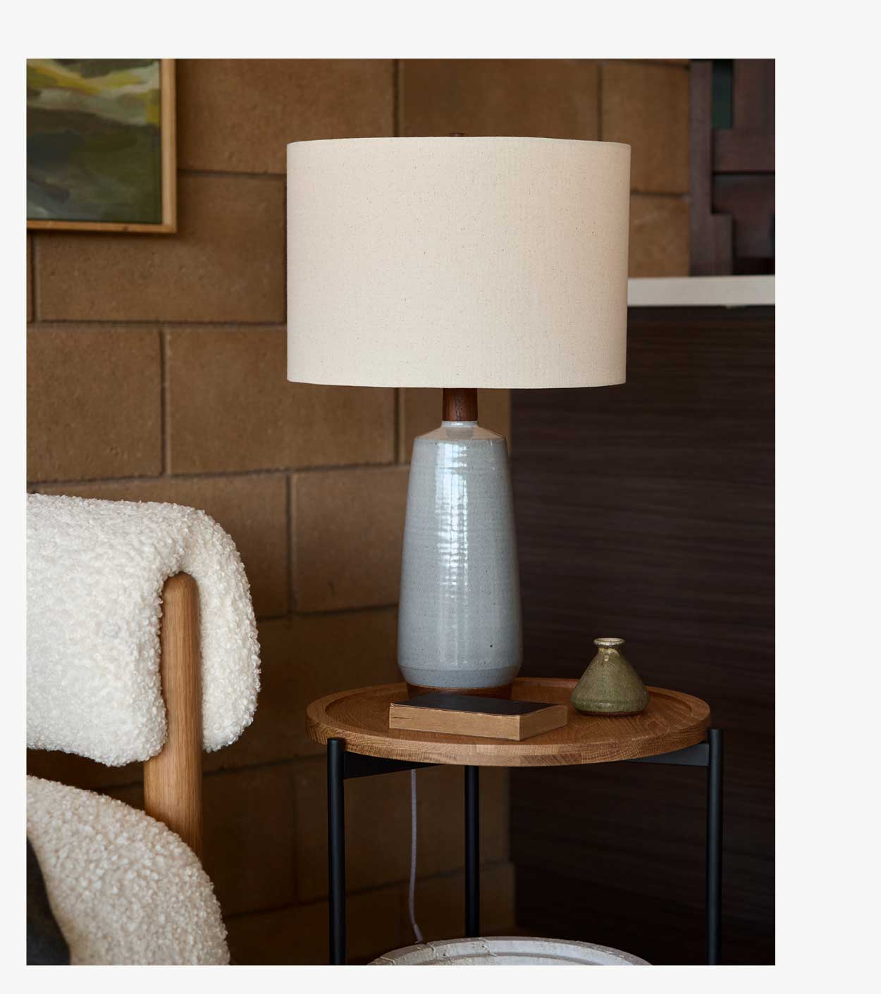 Fenway Clayworks Lamp