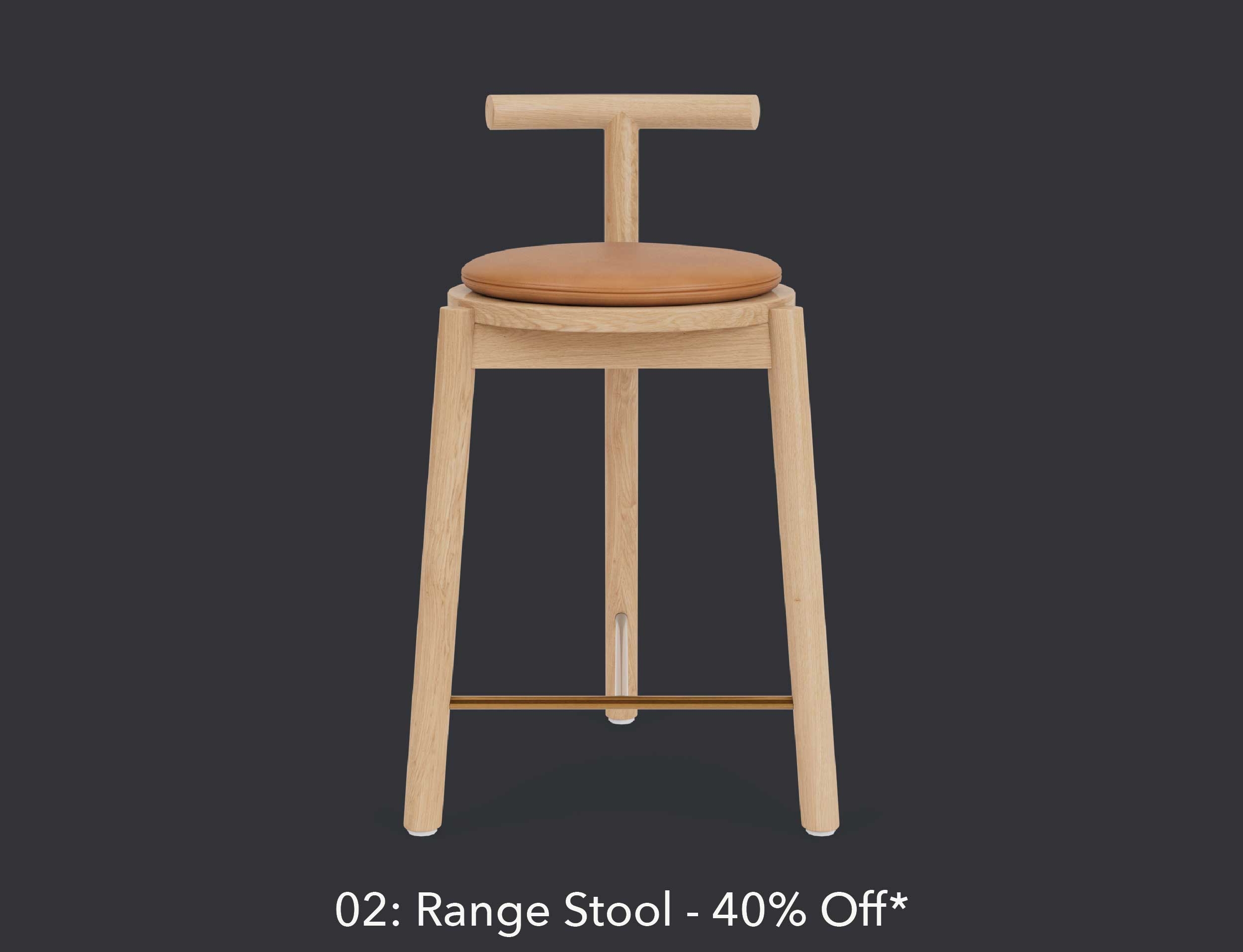 Range Counter Stool 40% off*