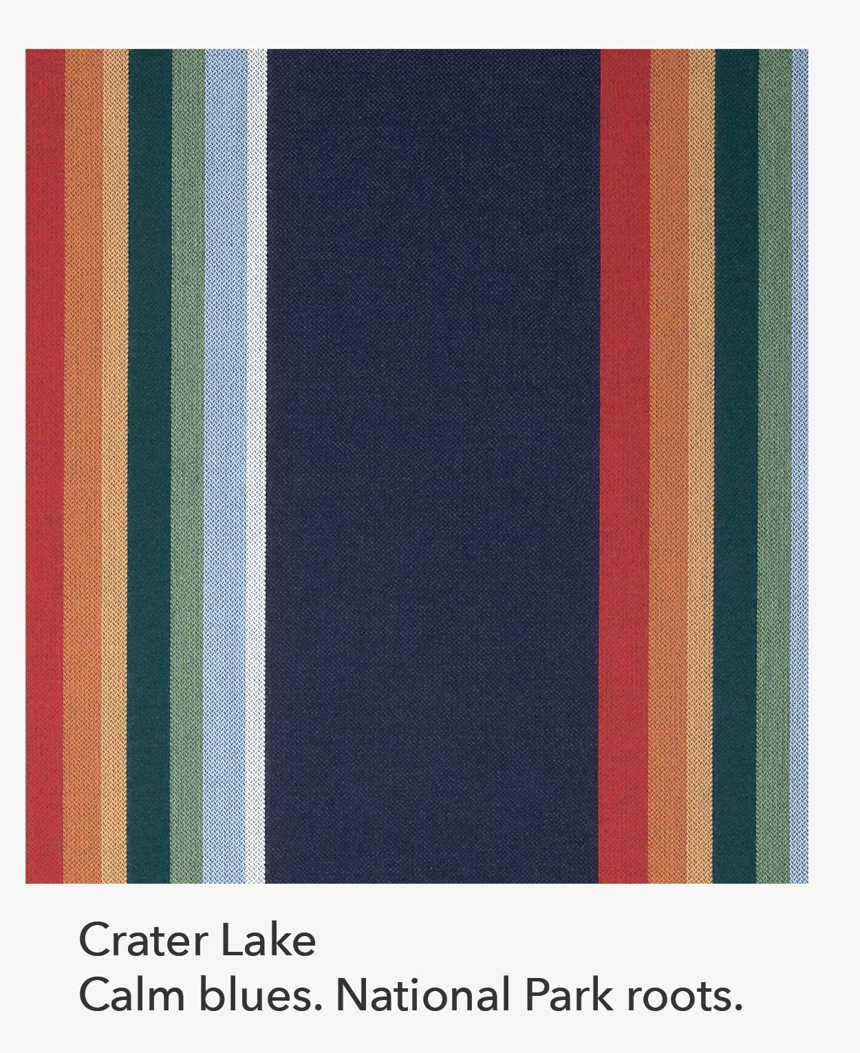 Crater Lake Calm blues. National Park roots.