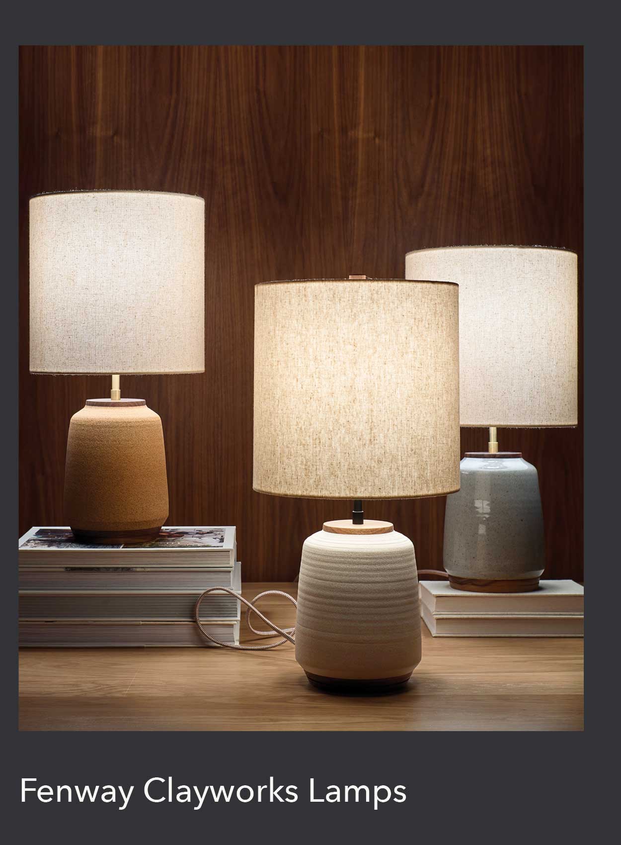 Fenway Clayworks Lamps