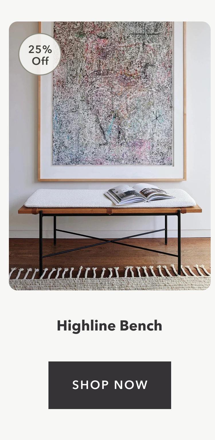 Highline Bench - now 25% off