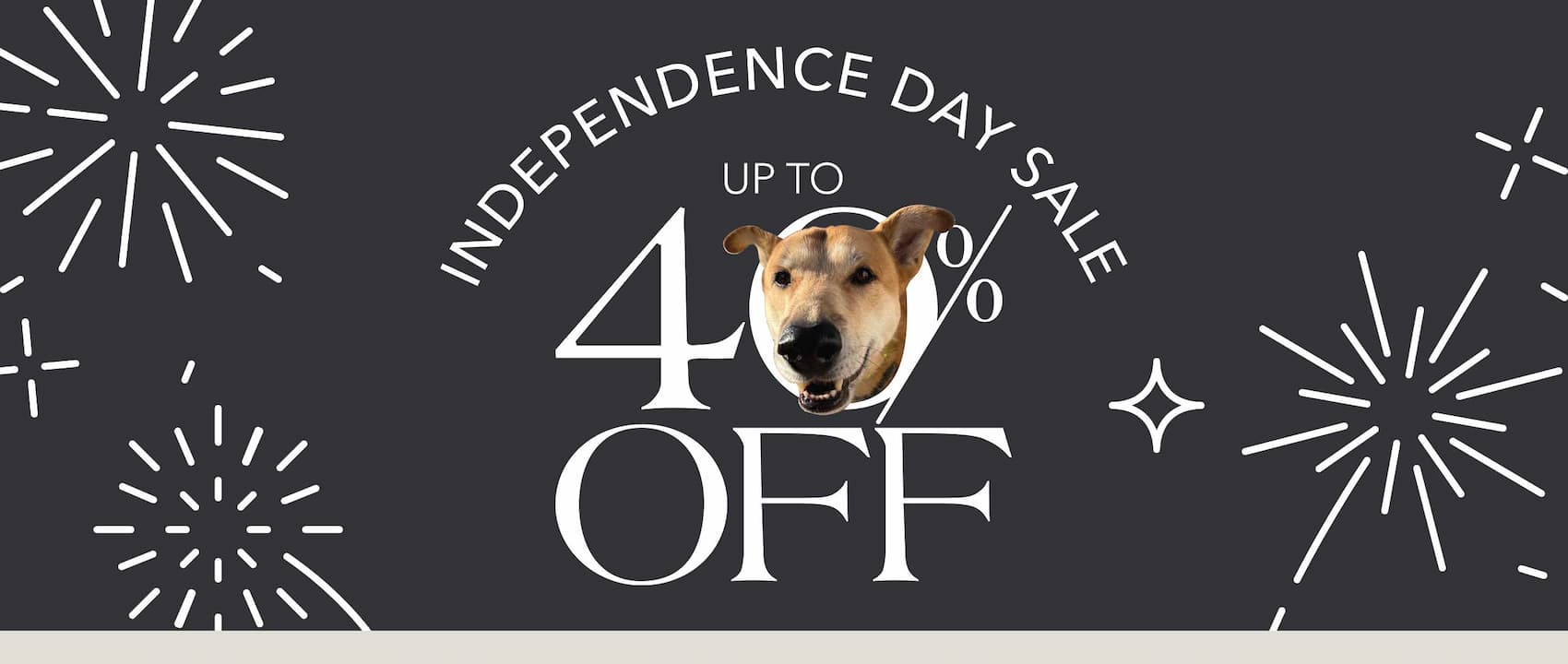 Independence Day Sale up to 40% off 