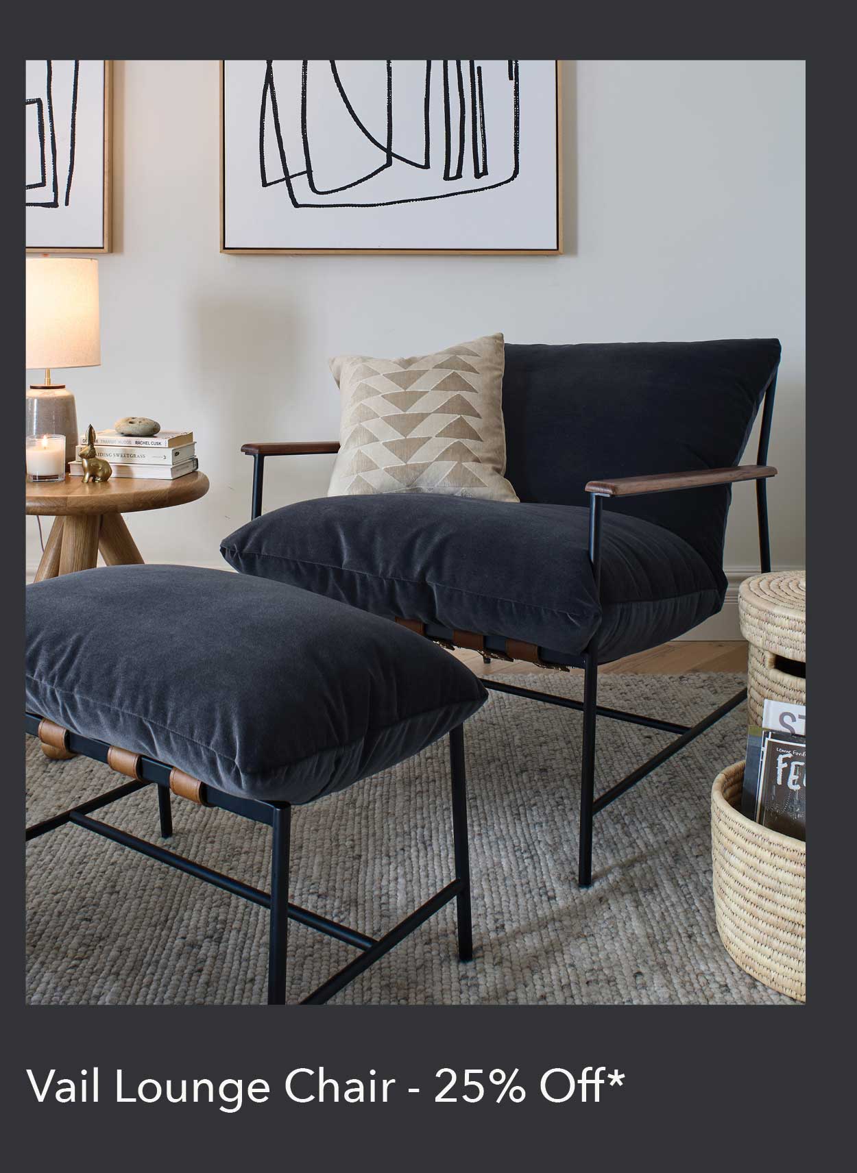 Vail Lounge Chair 25% off*