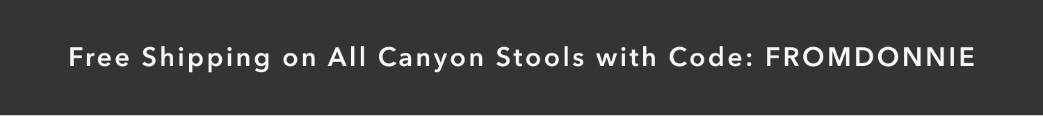 Free Shipping on Full-Price Styles with Code: FROMDONNIE