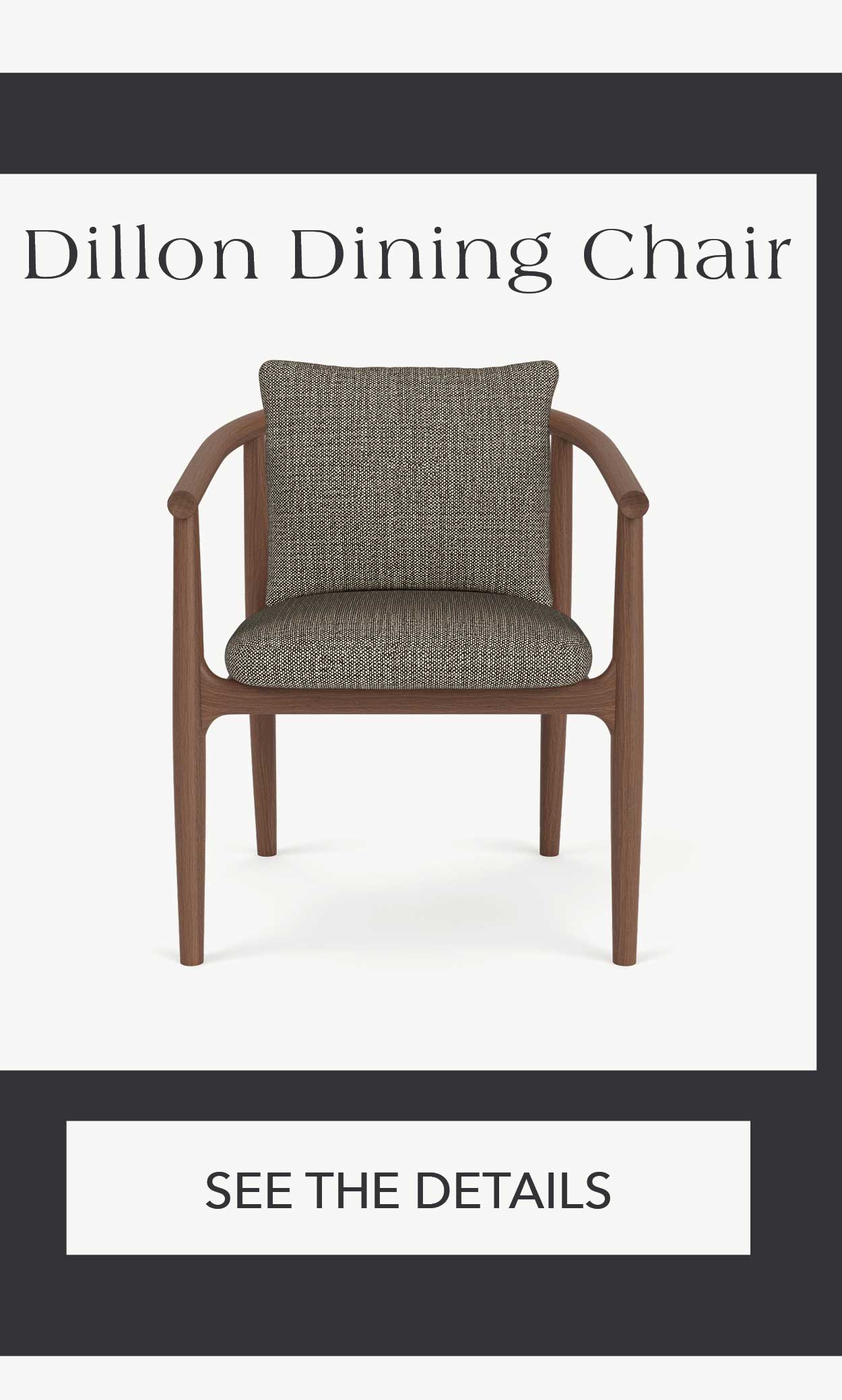 See the Details of the Dillon Dining Chair 