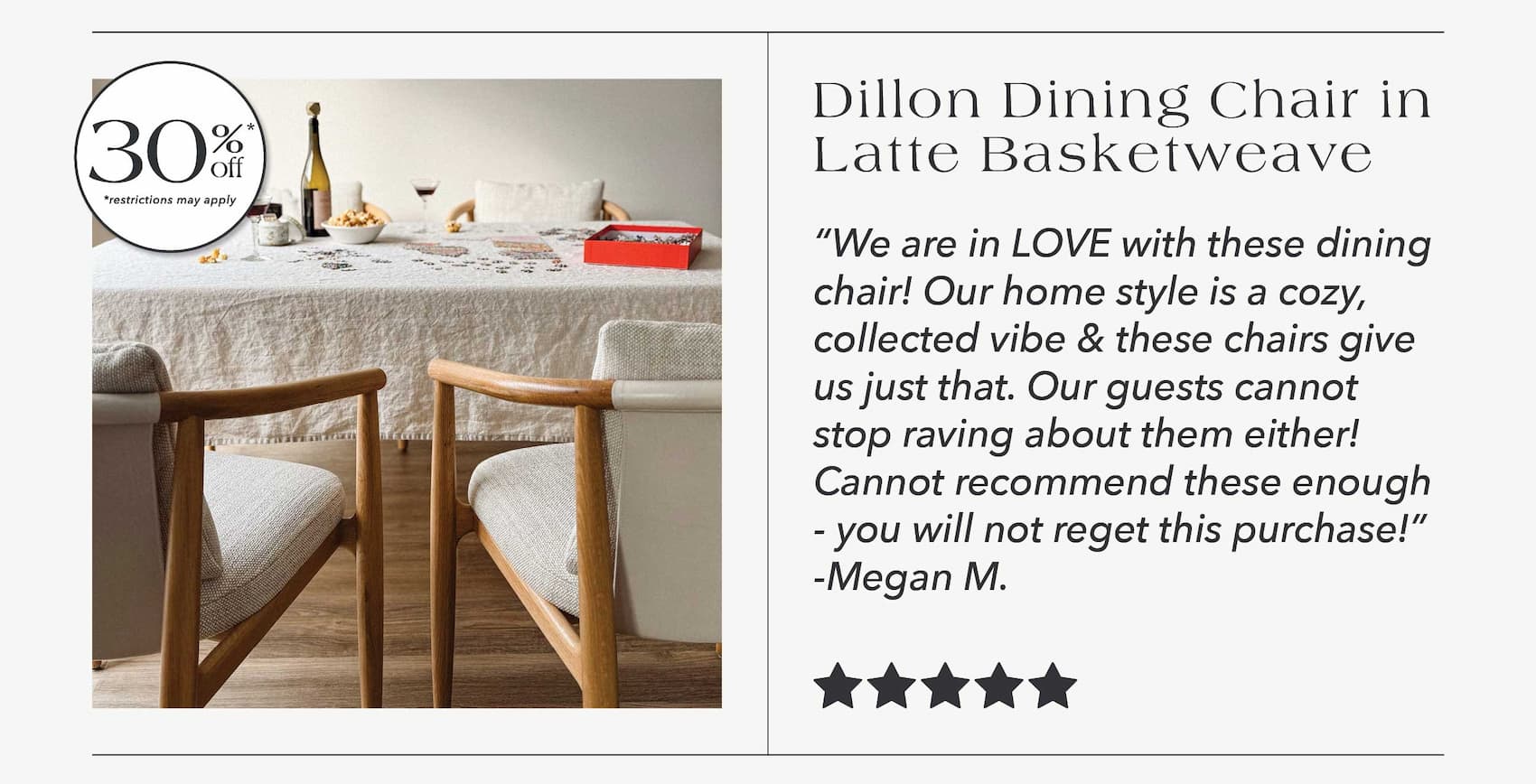 Dillon Counter Stool in Latte Basketweave 30% off* 