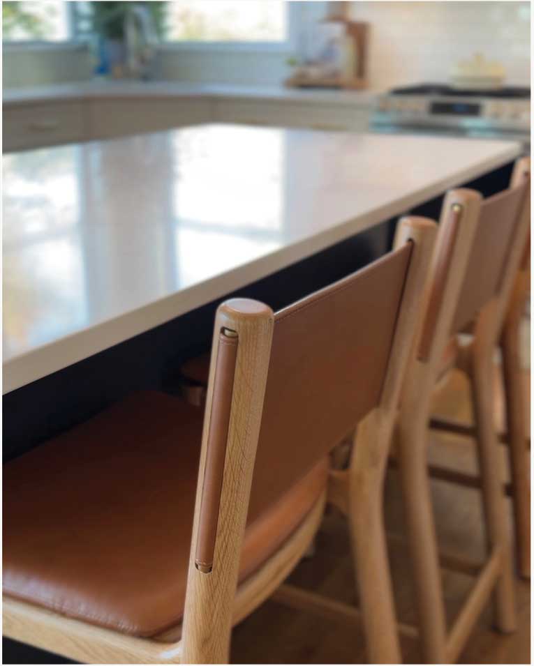 Avon Counter Stool Walnut 