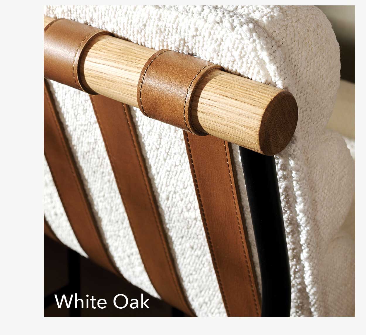 White Oak Dowel Finish 