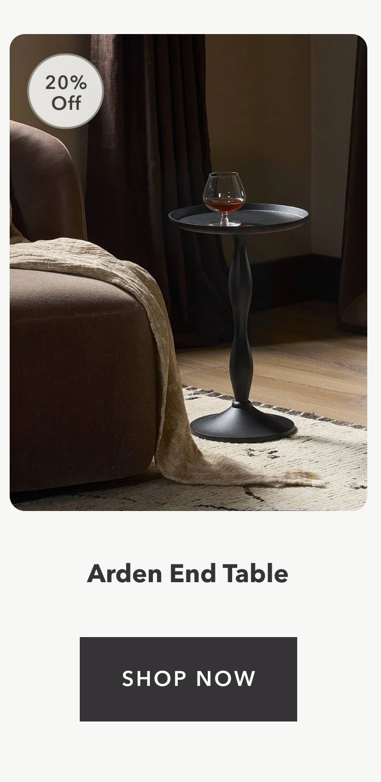 Arden End Table — Now 20% Off